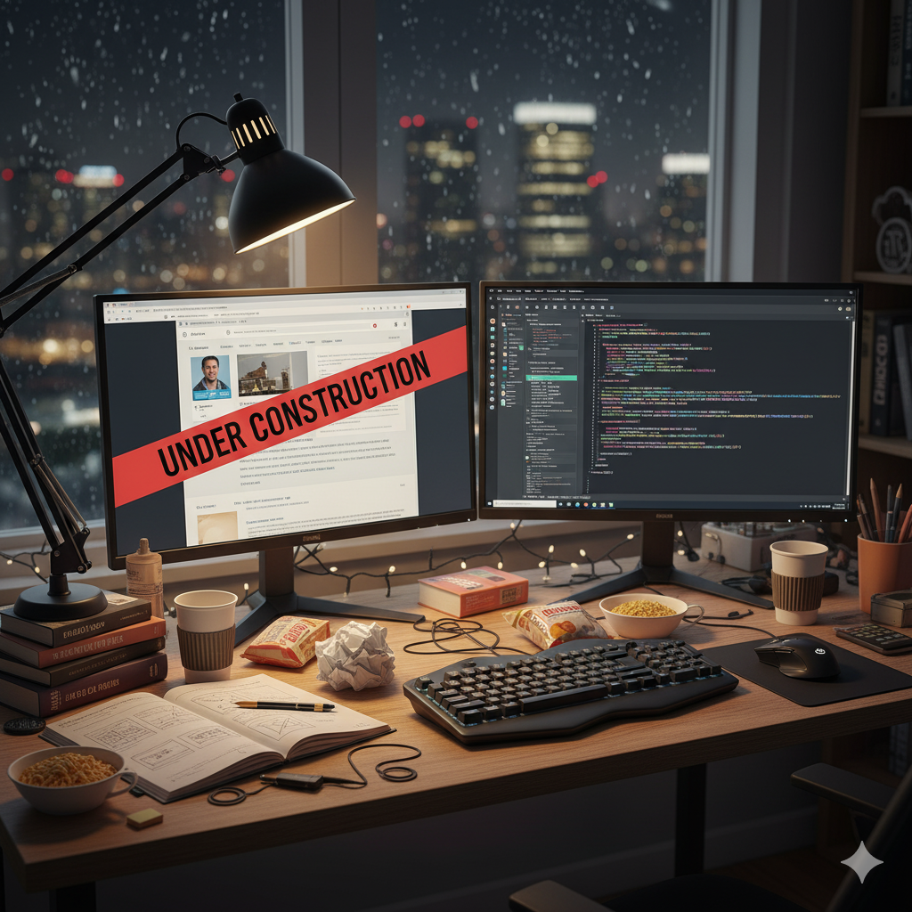 Why I Built My Website Like This ?